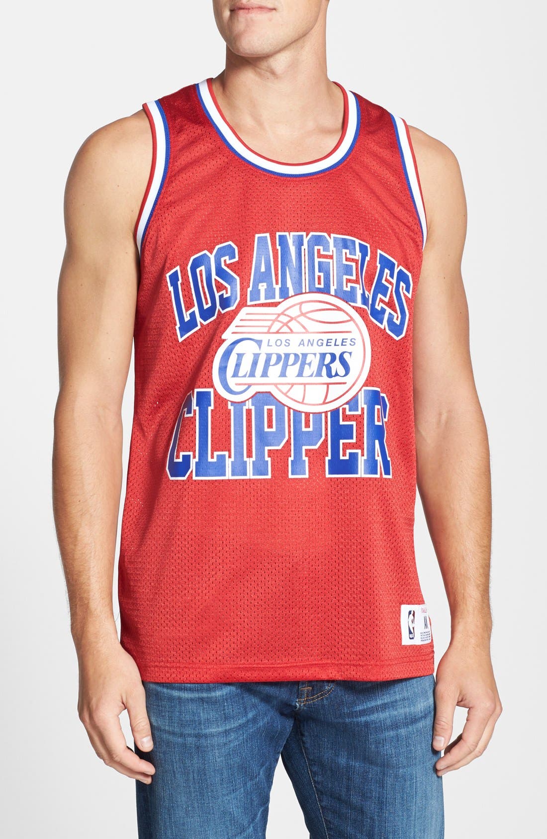 mitchell and ness clippers jersey