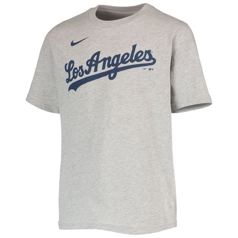 Youth Los Angeles Dodgers Cody Bellinger Nike White Player Name & Number  T-Shirt