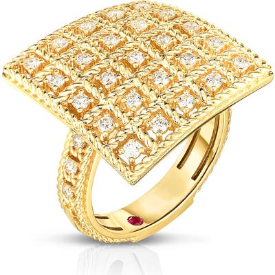 Roberto Coin Byzantine Barocco Diamond Ring