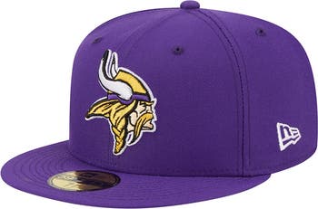 New Era Men s New Era Purple Minnesota Vikings Main 59FIFTY Fitted