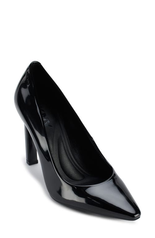 Shop Dkny Chrystie Pointed Toe Pump In Black