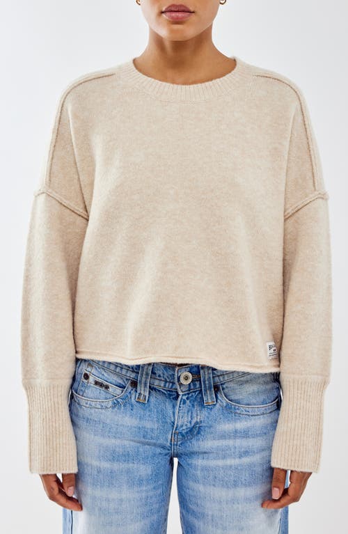 Shop Bdg Urban Outfitters Oversize Sweater In Cream