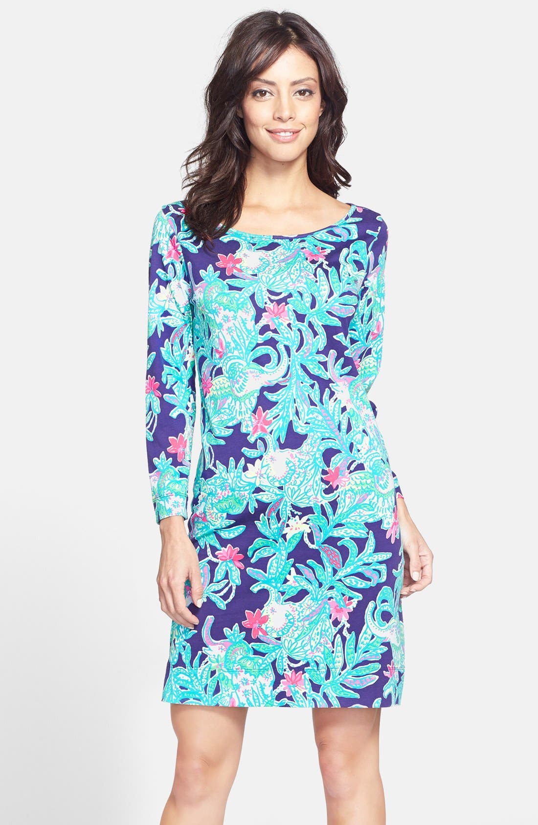 Lilly Pulitzer® 'Marlowe' Print Pima Cotton Shift Dress Nordstrom