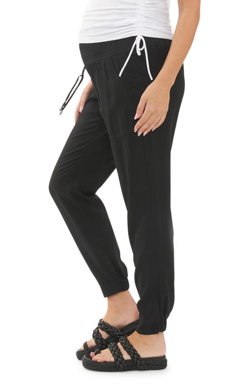 Shop Ripe Maternity Off Duty Maternity Joggers In Black