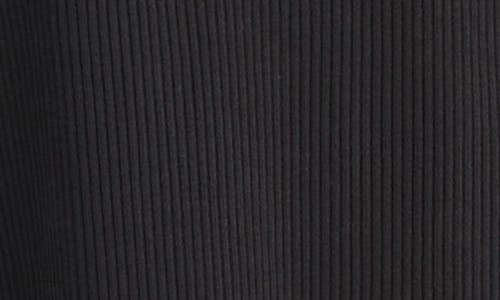 Shop Vince Rib Tank Midi Sweater Dress In Black