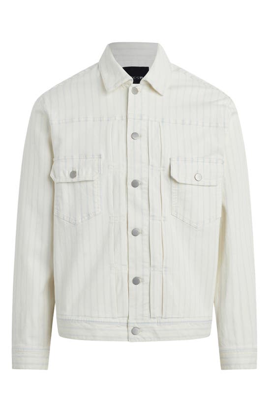 Shop Joe's Miner Denim Jacket In Hickory Stripe