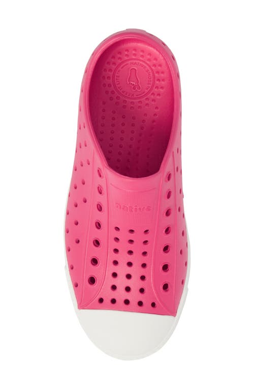 Native Shoes Kids' Jefferson Water Friendly Slip-on Sneaker In Hollywood Pink/shell White