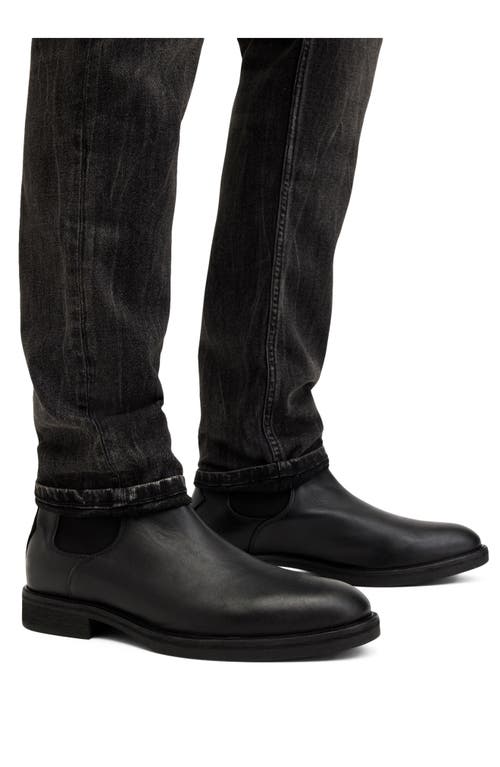 Shop Allsaints Creed Chelsea Boot In Black