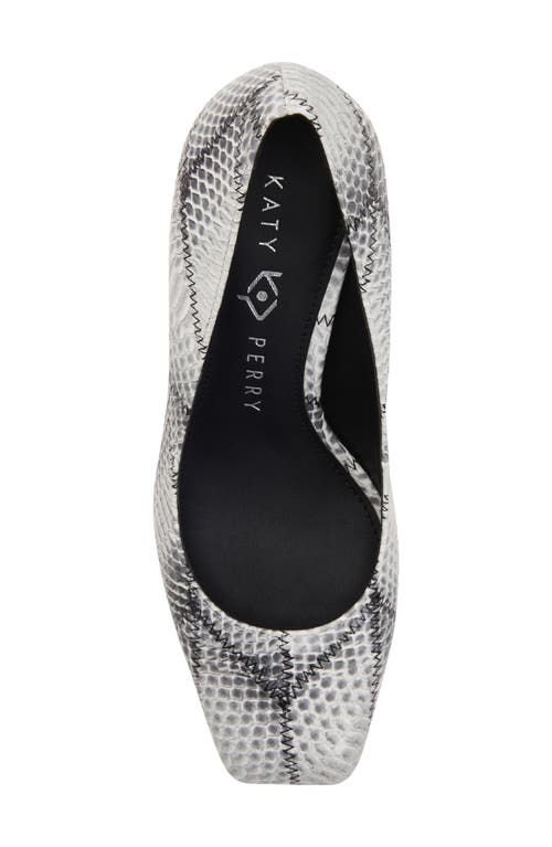 Katy Perry The Square Pump In Black White Multi