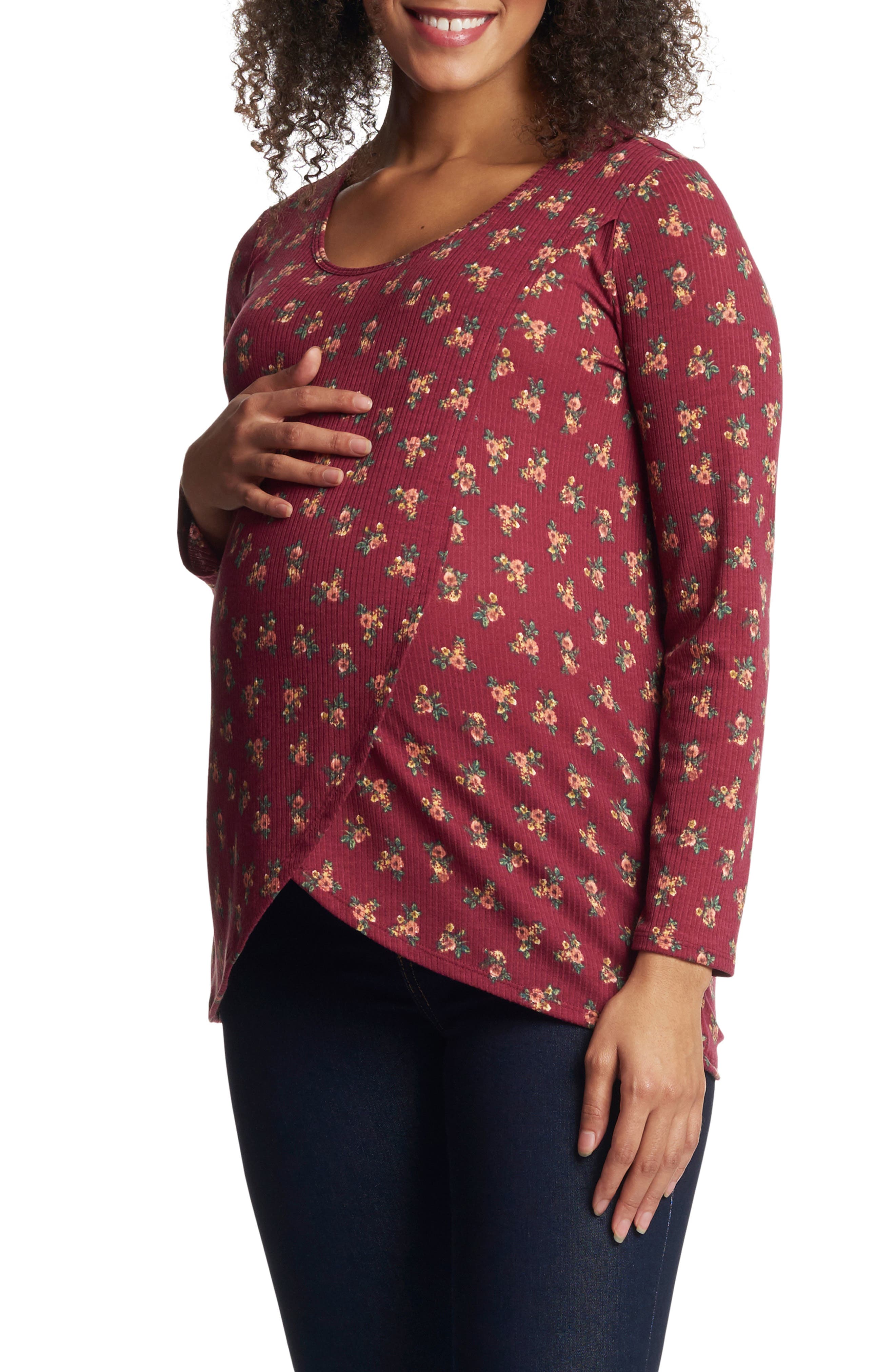 Everly Grey Adriana Stripe Long Sleeve 