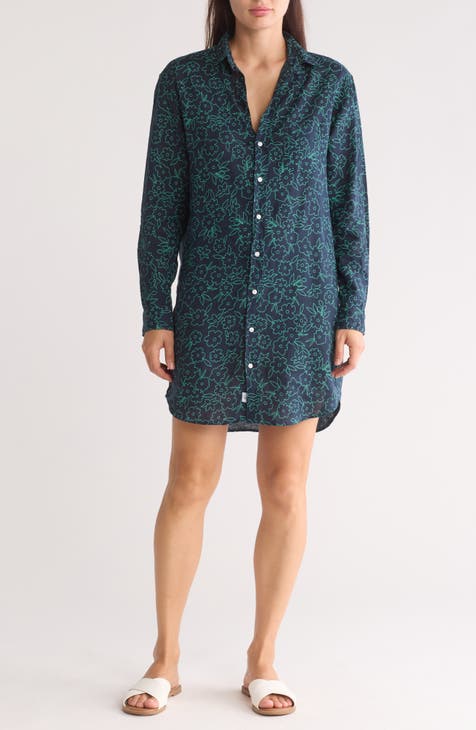 Mary Long Sleeve Shirtdress