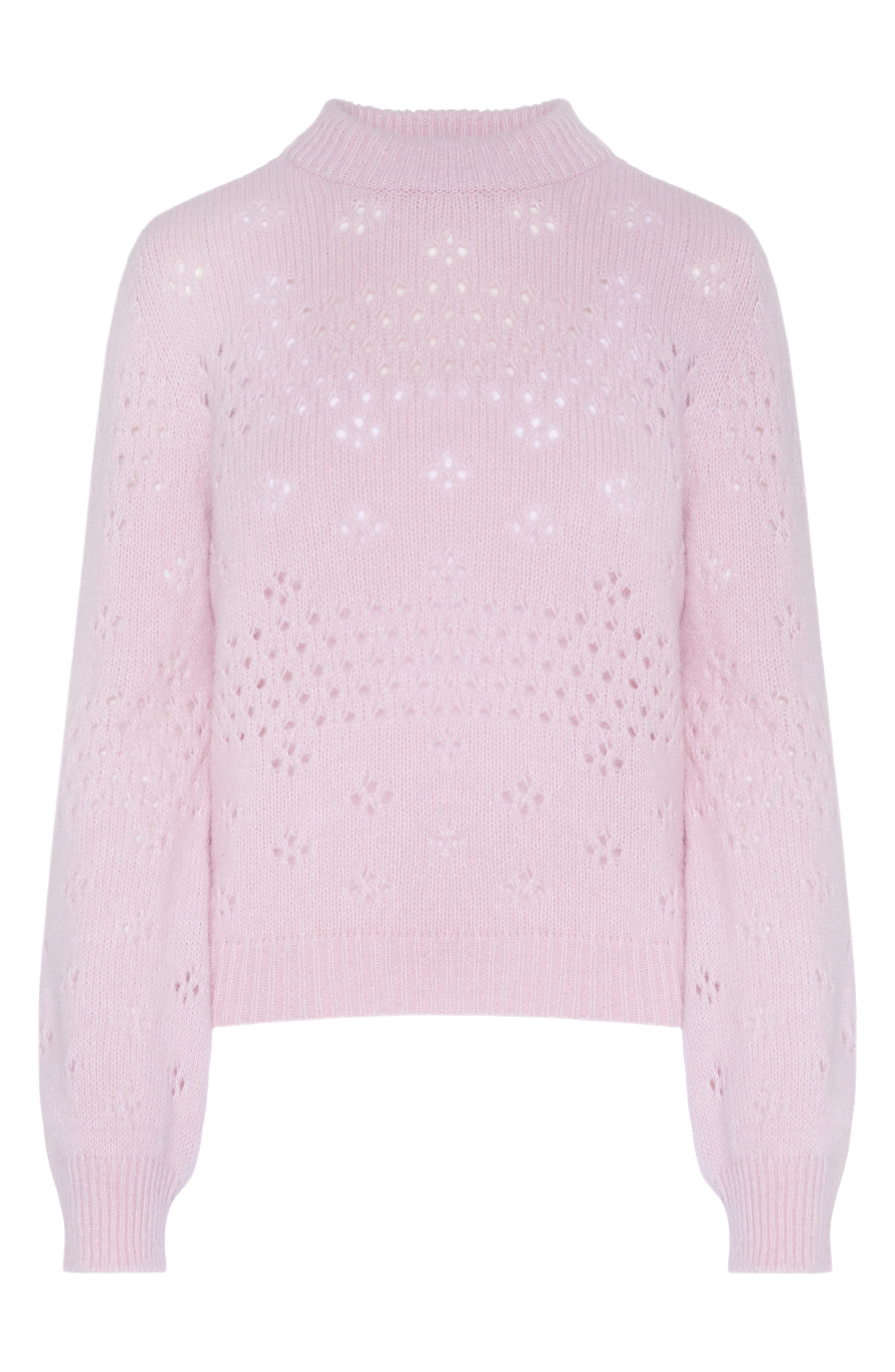 anine bing pink sweater