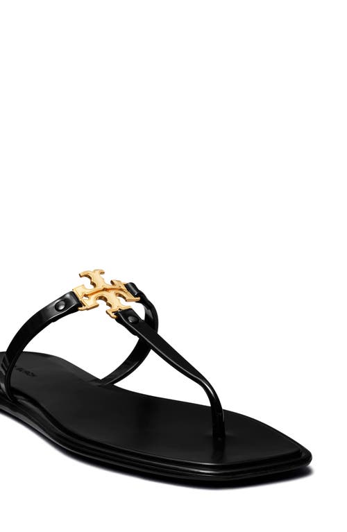 Shop Tory Burch Roxanne Jelly Sandal In Perfect Black/gold