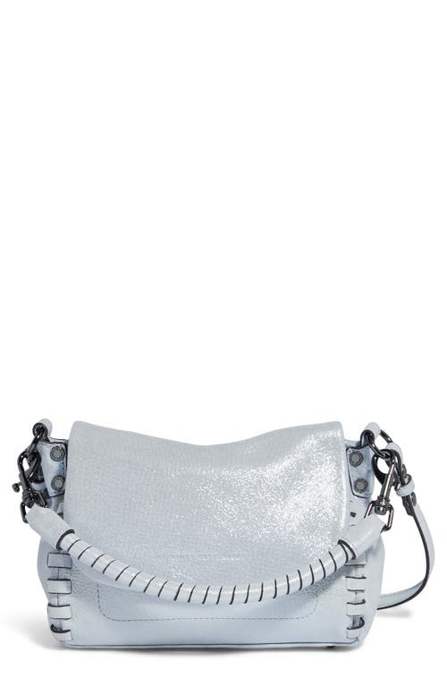 Mini Zen Leather Crossbody Bag in Mystic Metallic