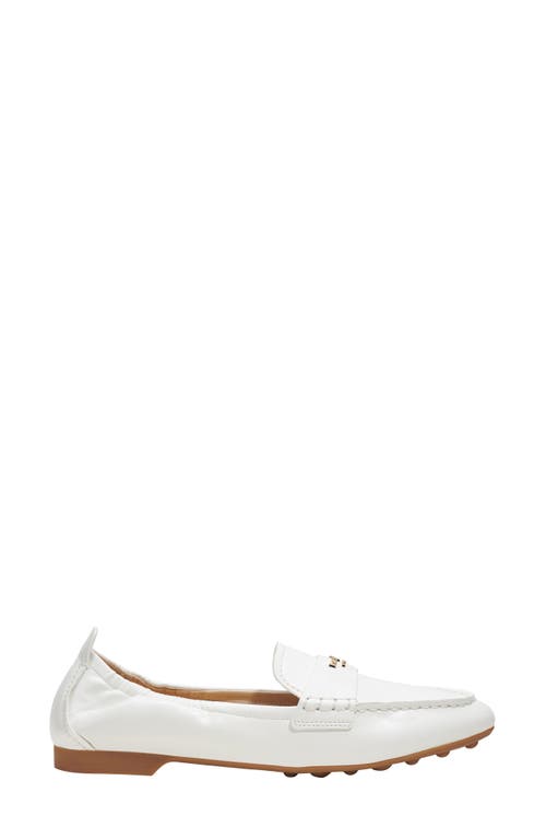 Shop Kate Spade New York Eliza Moc Toe Loafer In Fresh White