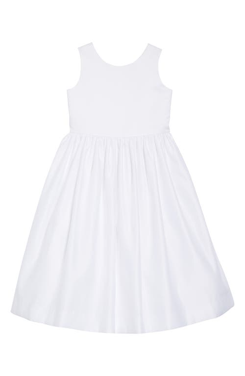 Us Angels Sleeveless Fit & Flare Dress White at Nordstrom,