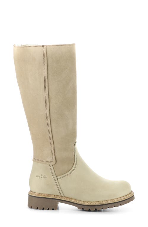 Shop Bos. & Co. Hudson Waterproof Boot In Latte/sand Gobi/suede