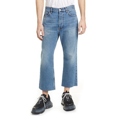 Balenciaga Crop Jeans, Blue