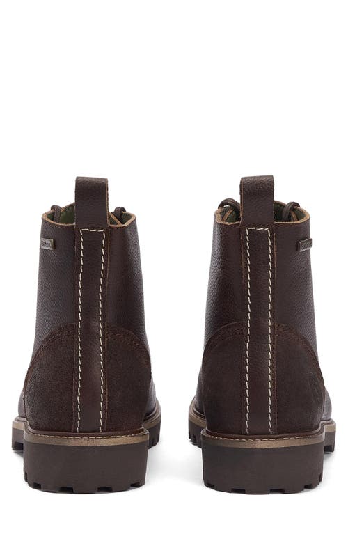Barbour Macdui Lace-up Boots In Brown