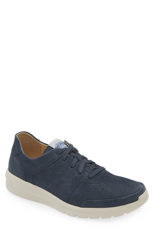 Shop Mephisto Waren Sneaker In Jeans Blue