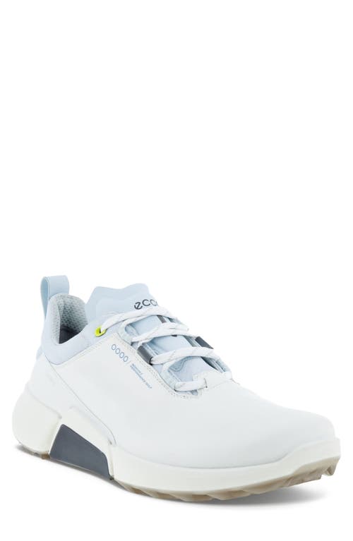 ECCO Biom H4 Golf Shoe in White/Air