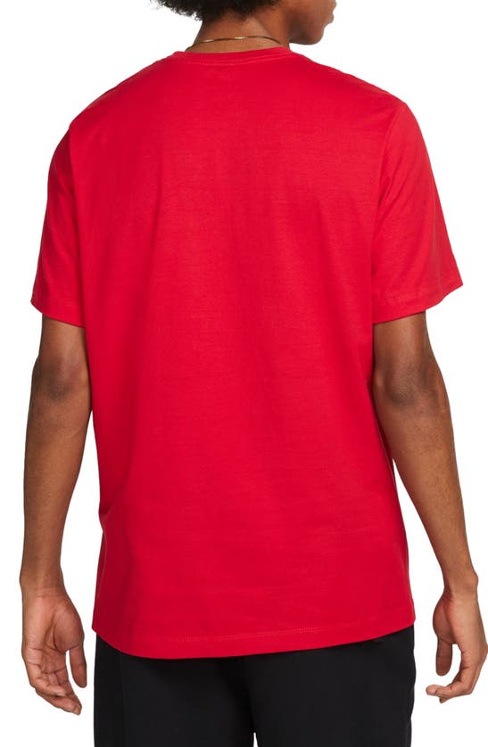 Shop Nike Sportswear Graphic T-shirt In University Red