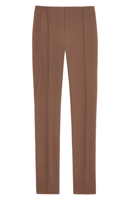 Shop Lafayette 148 New York Gramercy Acclaimed Stretch Pants In Wood