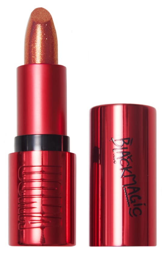 Uoma Beauty Black Magic Metallic Lipstick In On Fire Mini