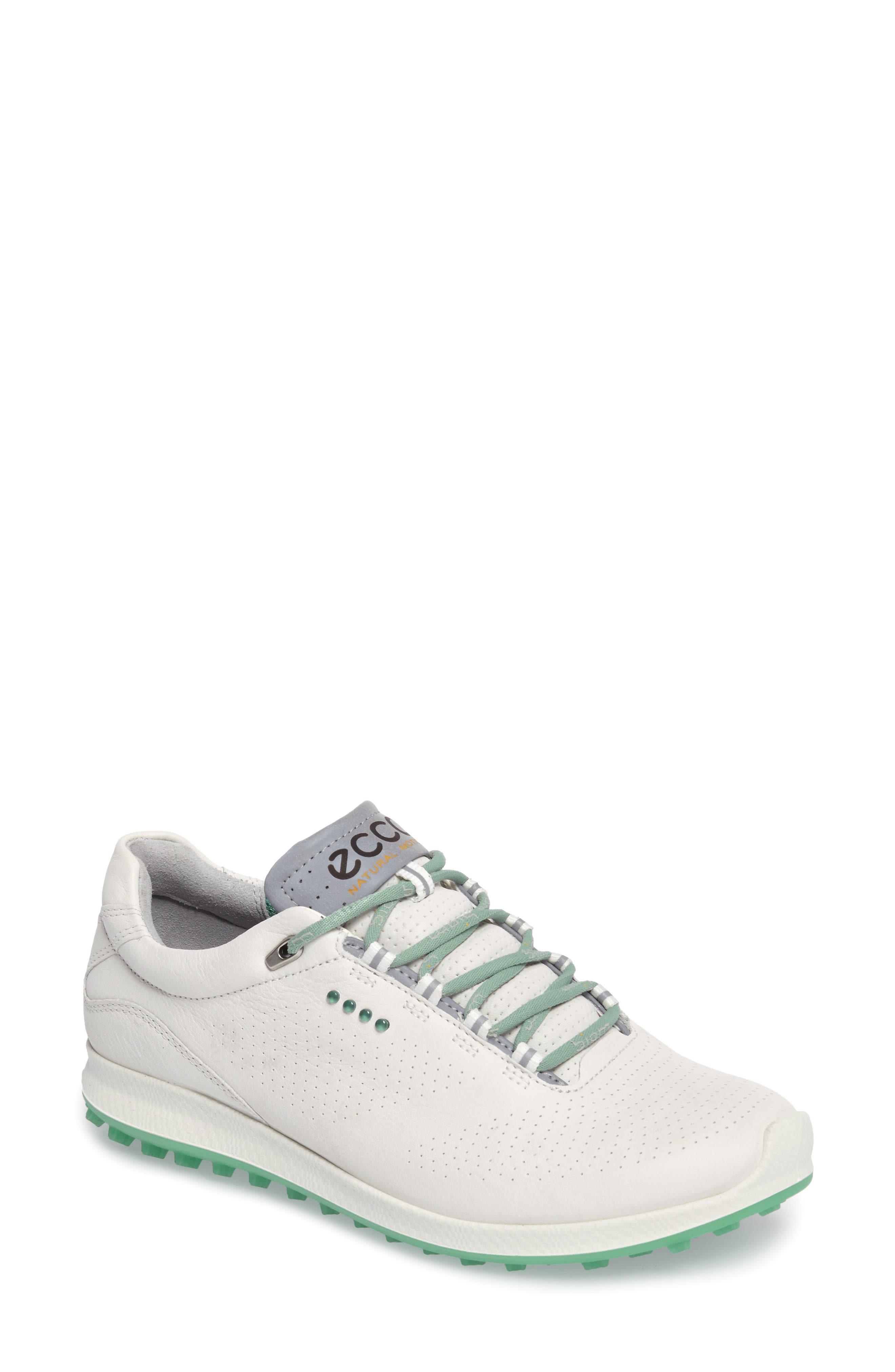 Ecco Biom 2 Hybrid Water-Repellent Golf Shoe, White