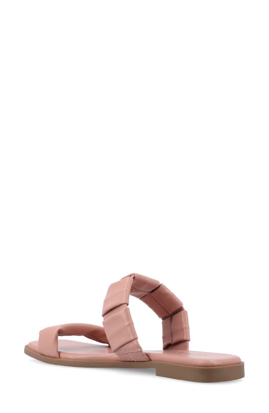 JOURNEE COLLECTION JOURNEE COLLECTION PEGIE FLAT SLIDE SANDAL