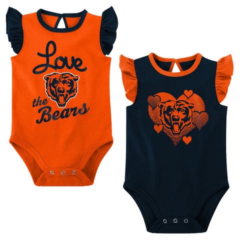Infant New York Mets Royal/Orange Double 2-Pack Bodysuit Set