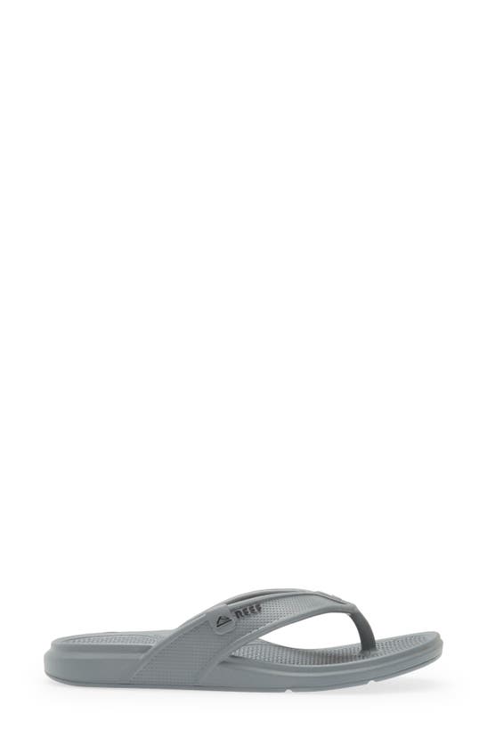 Reef Oasis Water Friendly Flip Flop In Grey