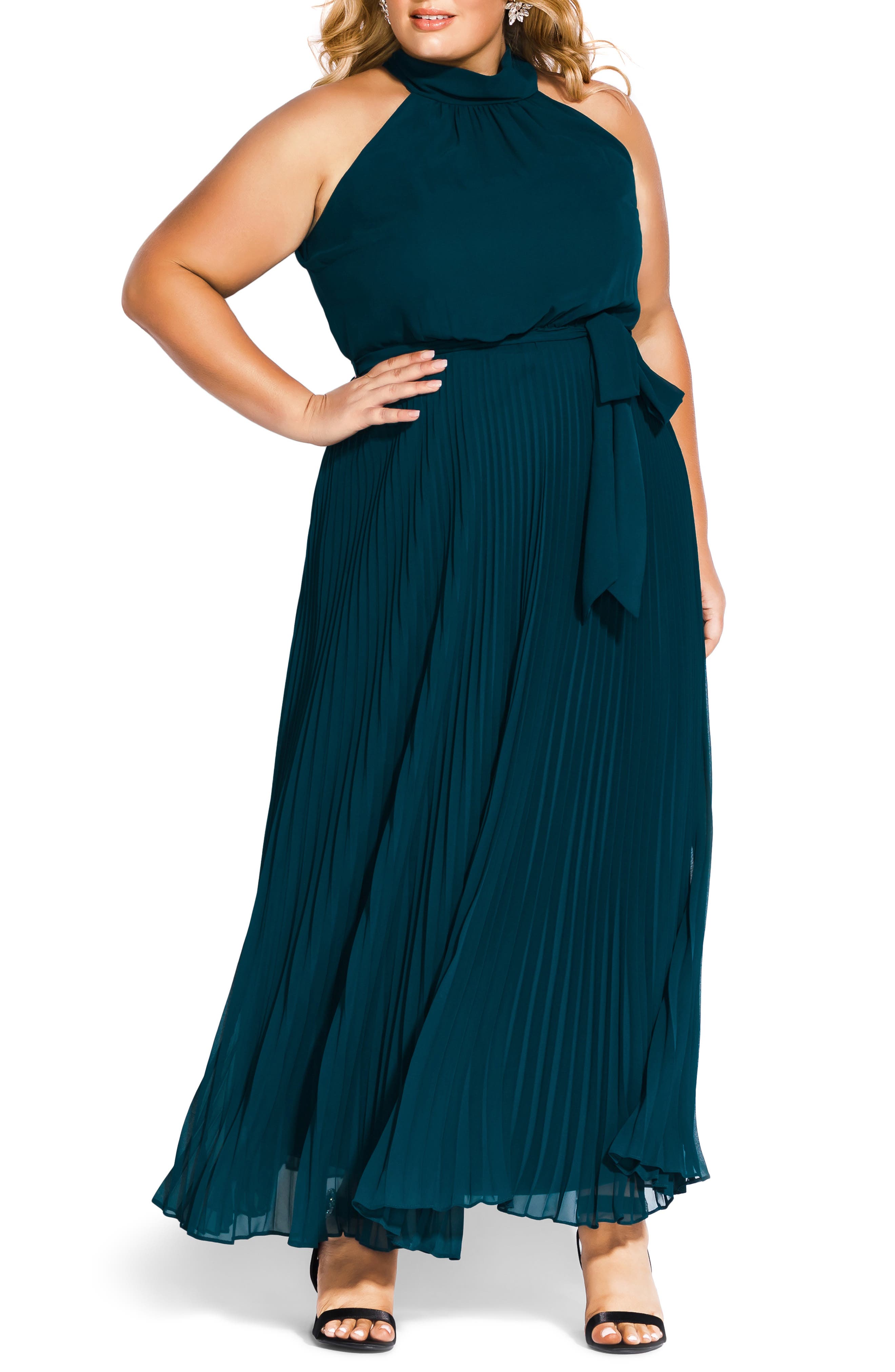 nordstrom blue maxi dress