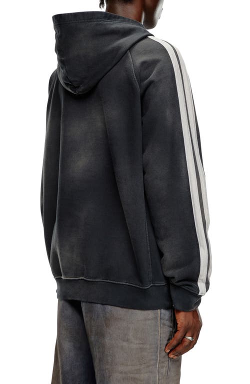 Shop Diesel ® S-roxt Graphic Hoodie In Black