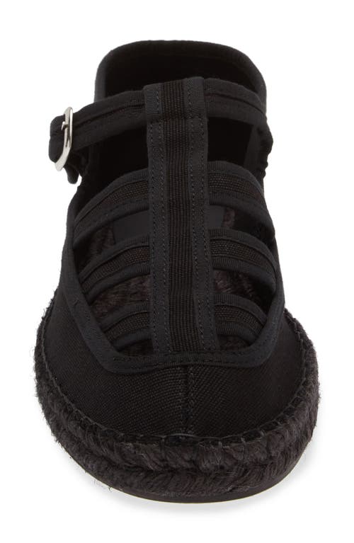 Shop Bode Peggy Espadrille In Black