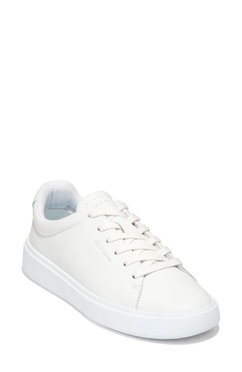 Shop Cole Haan Grandpro Crosscourt Traveler Sneaker In White/bluebell/white