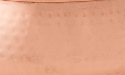 Thymes Simmered Cider Copper Pot Three-wick Candle In Copper