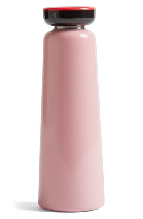 HAY Sowden Medium Reusable Bottle in Light Pink
