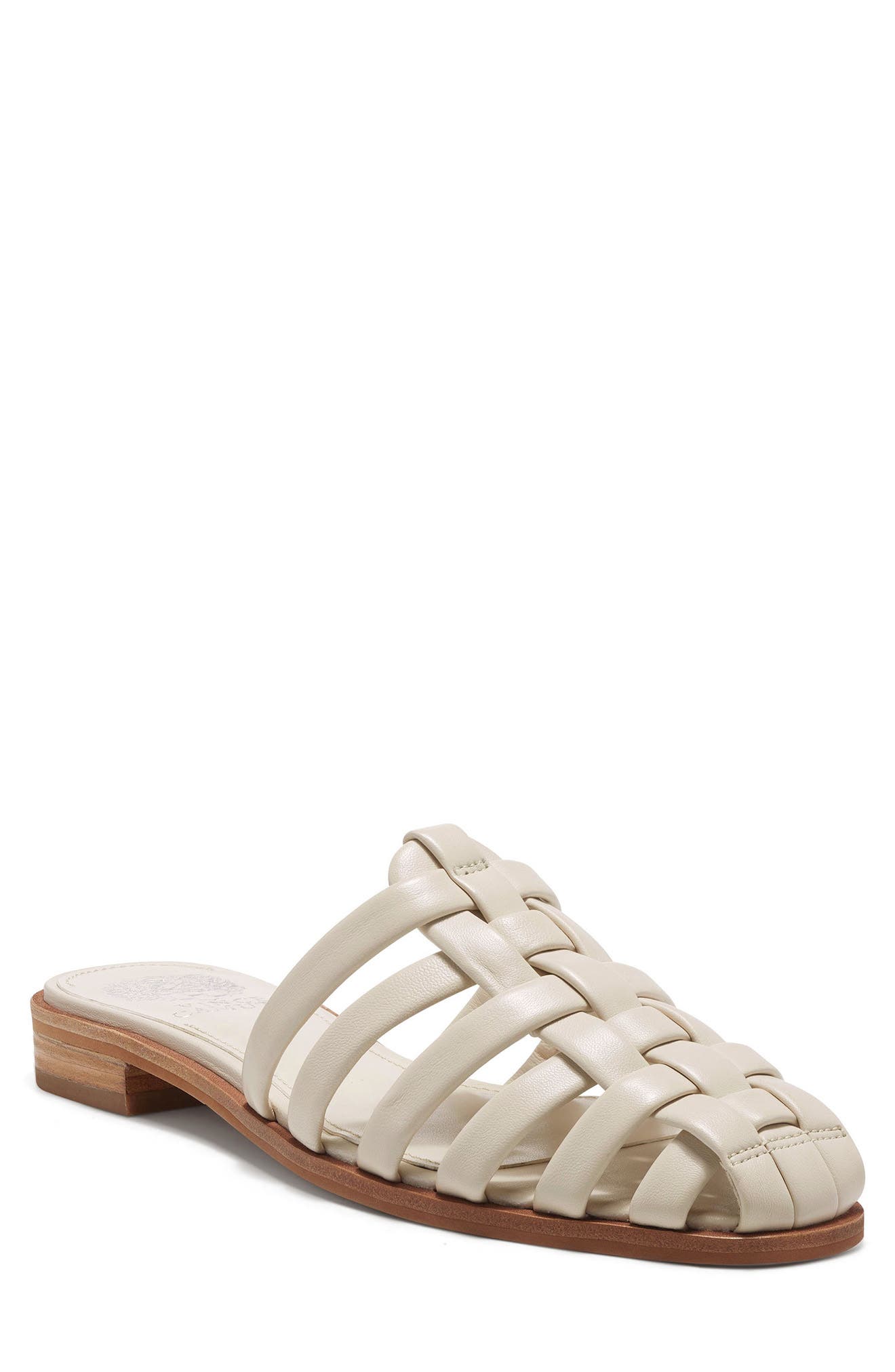 vince camuto woven mules