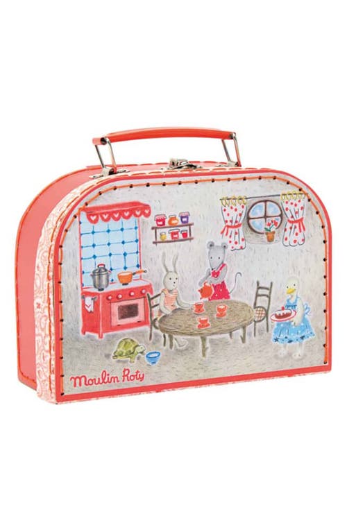 Speedy Monkey Tea Party Suitcase in Red at Nordstrom