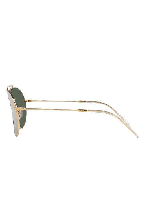 Ray Ban Ray-ban Aviator Reverse 59mm Pilot Sunglasses In Arista