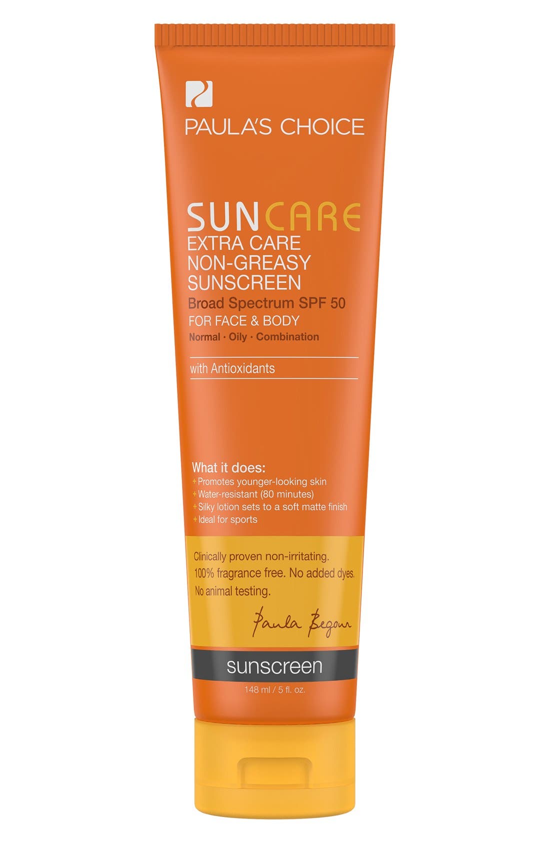 Paula's Choice Sun Care Extra Care NonGreasy Sunscreen Broad Spectrum