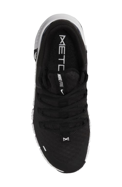 Nike Free Metcon 5 Training Shoe In Black/white-anthracite