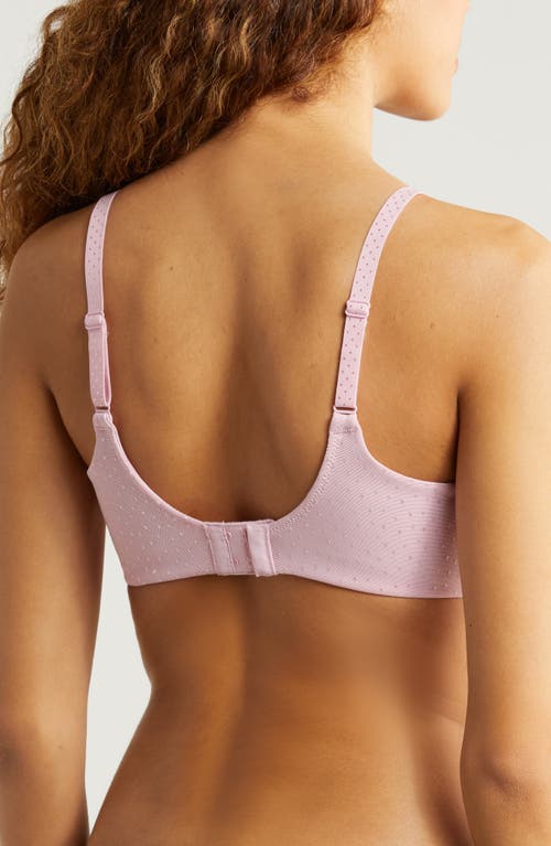 Shop Wacoal Back Appeal Smoothing Underwire Bra In Pink Nectar