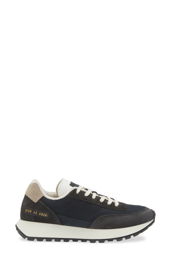 Shop Common Projects Track 80 Low Top Sneaker In Navy