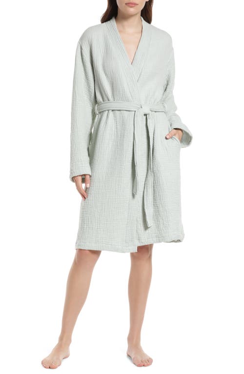 Alaia Cotton Robe in Olive