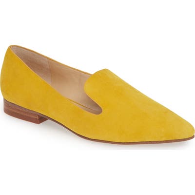 Sole Society Kapa Asymmetrical Loafer, Yellow