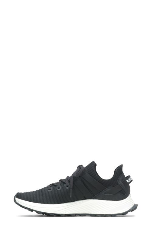 Shop Merrell Embark Lace-up Running Shoe In Black/white