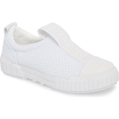 Calvin Klein Jeans Bamina Slip-On Sneaker, White