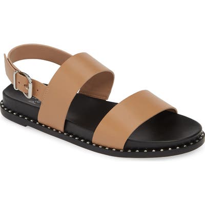 Linea Paolo Reid Studded Sandal, Beige